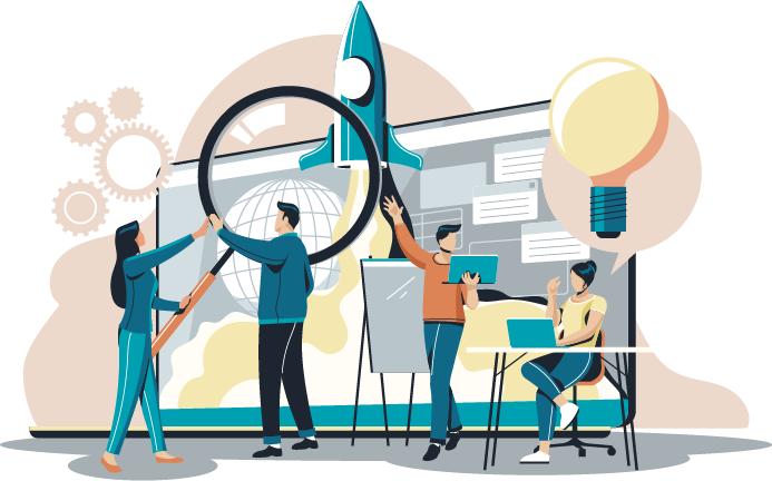 Corporate Training Illustration